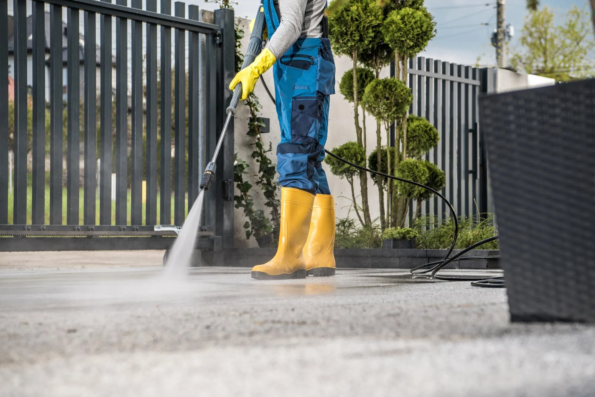 Driveway & Patio Pressure Washing